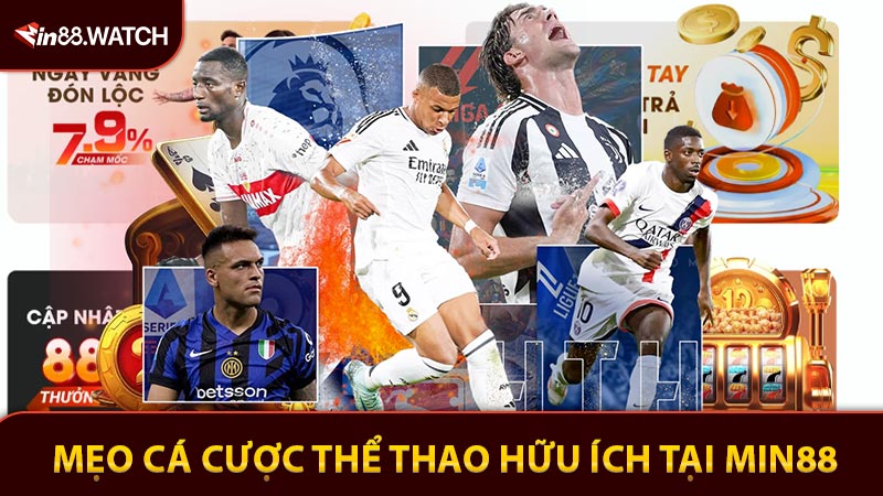 Mẹo cá cược thể thao hữu ích tại Min88